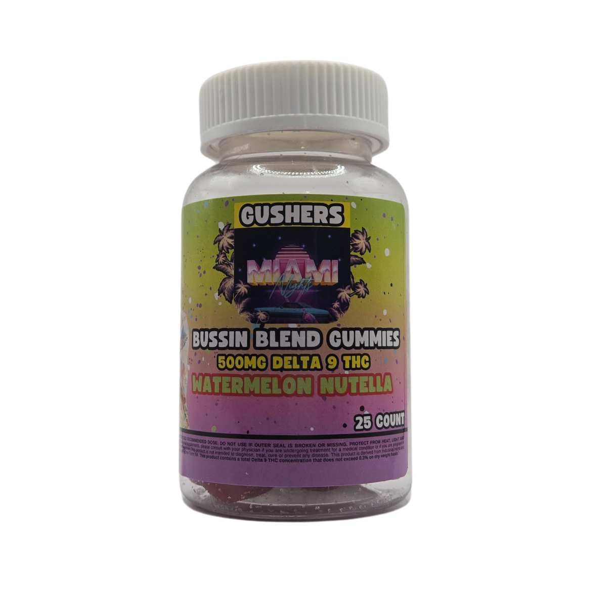 Trick Daddy's Bussin Blend Center Filled Gusher Gummies
