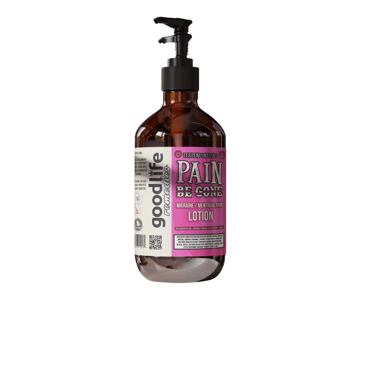 GOOD LIFE : Pain Be Gone Migraine / Menstrual Lotion | 8oz