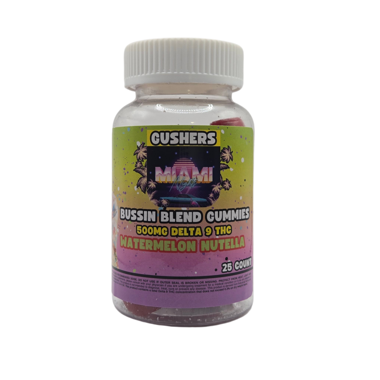 Trick Daddy's Bussin Blend Center Filled Gusher Gummies