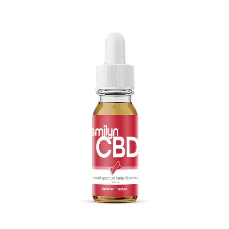 Smilyn Wellness CBD Tincture Cinnamon