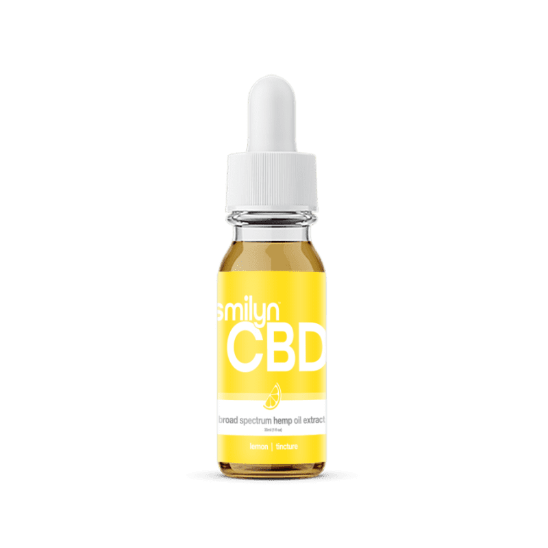 Smilyn Wellness CBD Tincture Lemon
