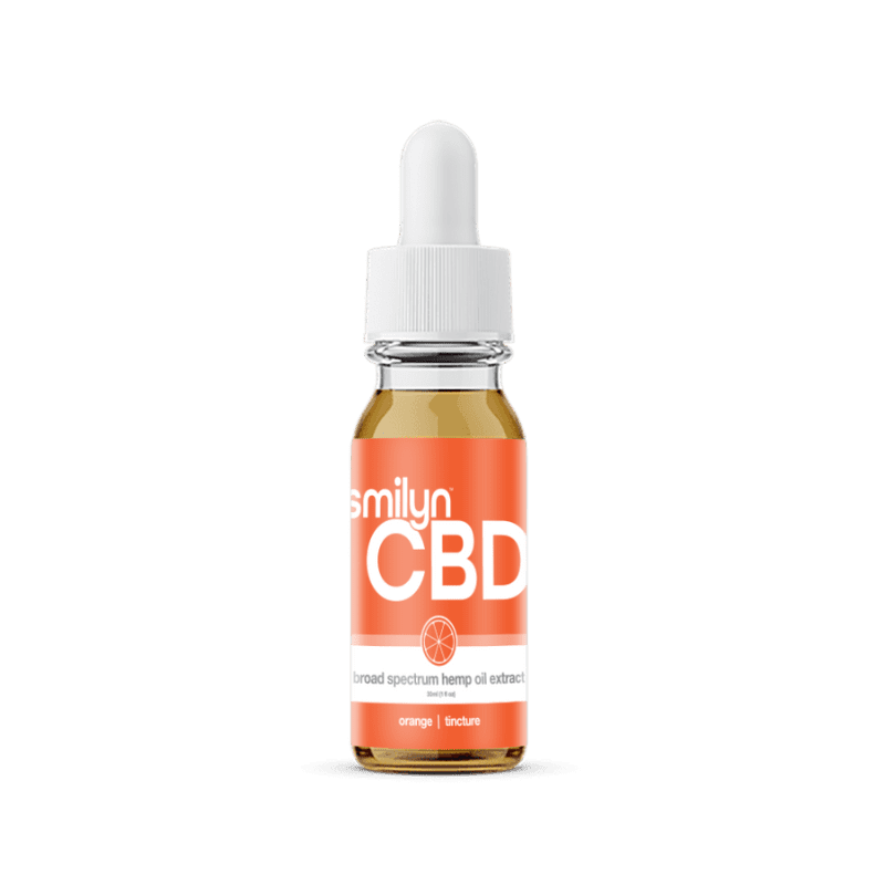 Smilyn Wellness CBD Tincture Orange