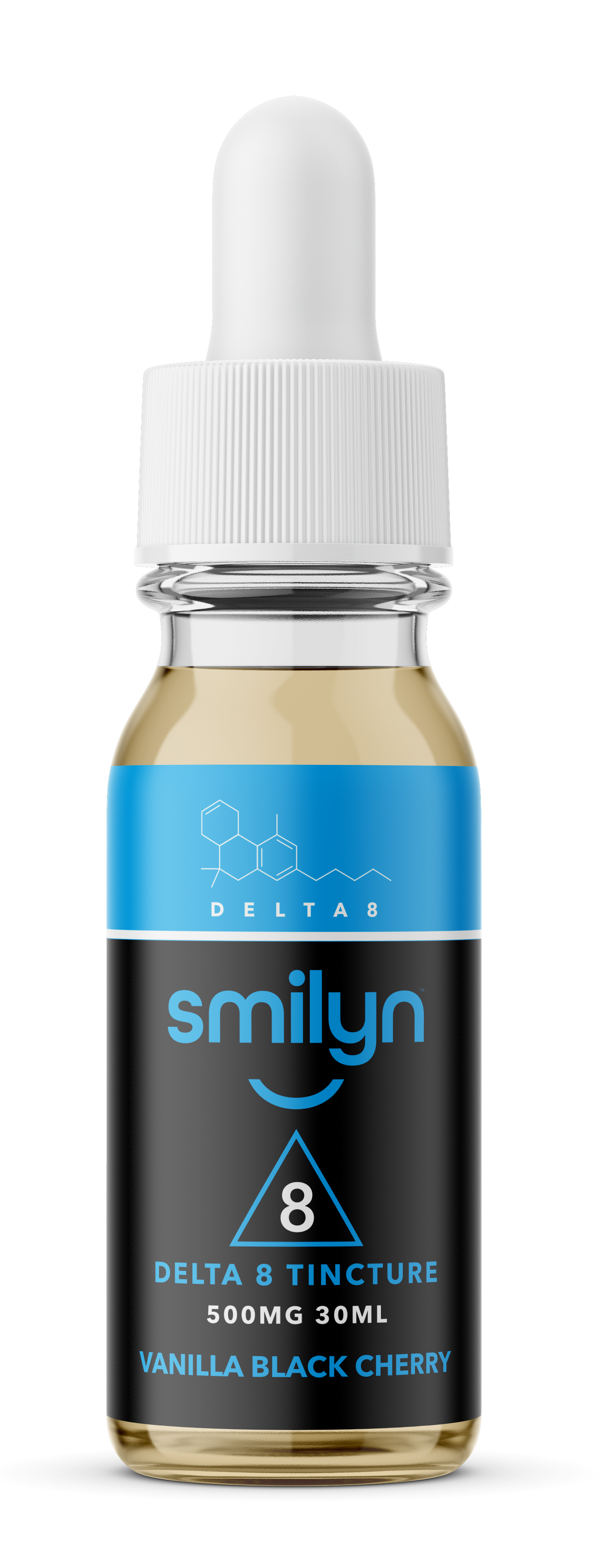 Smilyn Wellness Delta 8 Tinctures Vanilla Black Cherry