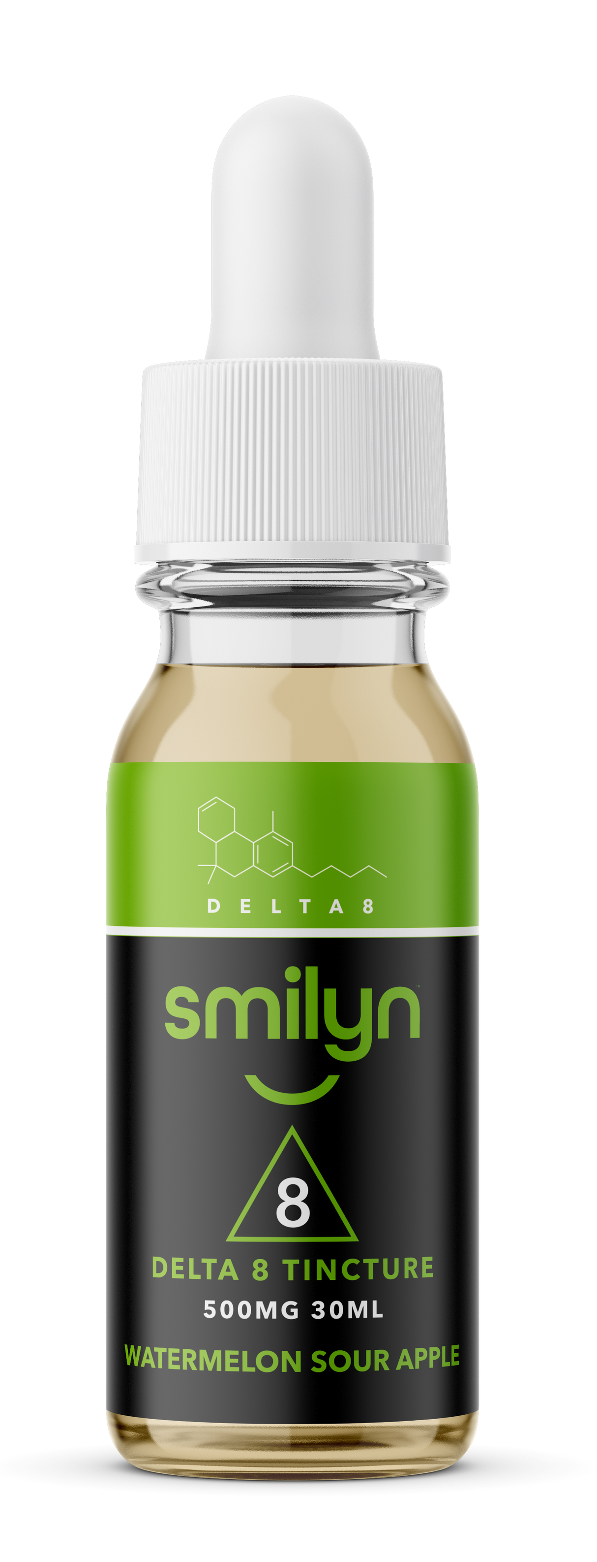 Smilyn Wellness Delta 8 Tinctures Watermelon Sour Apple