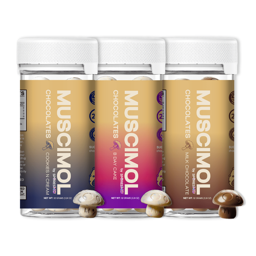 SporesMD Muscimol Chocolates