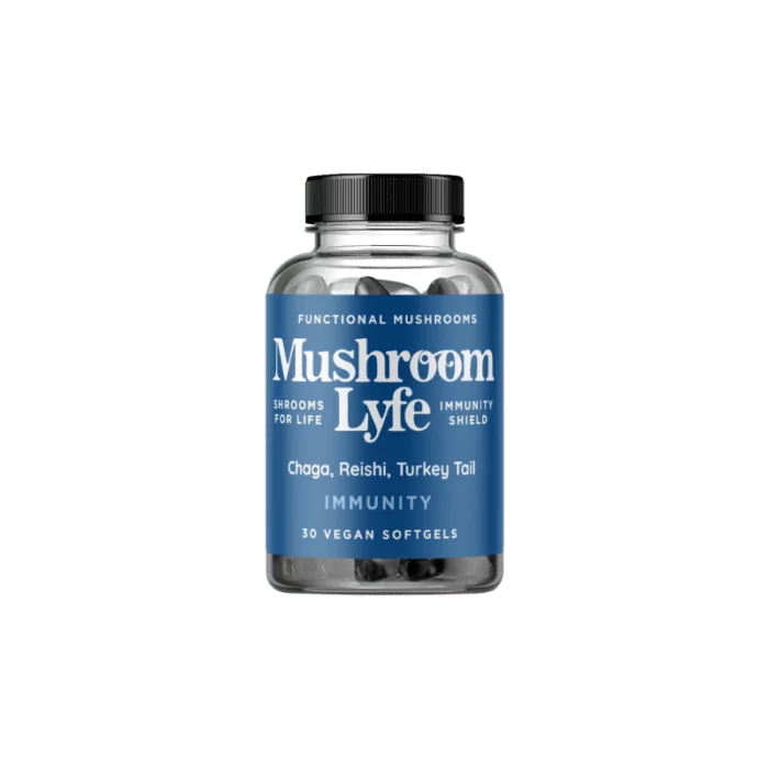 Smilyn Wellness Mushroom Lyfe Immunity Softgels