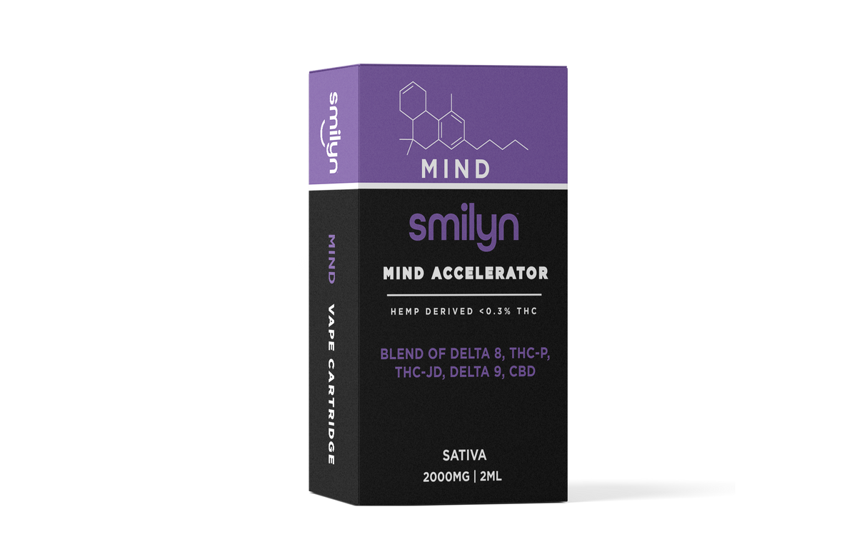 Smilyn MIND Accelerator Vape Cartridge - Sativa Citrus Tsunami