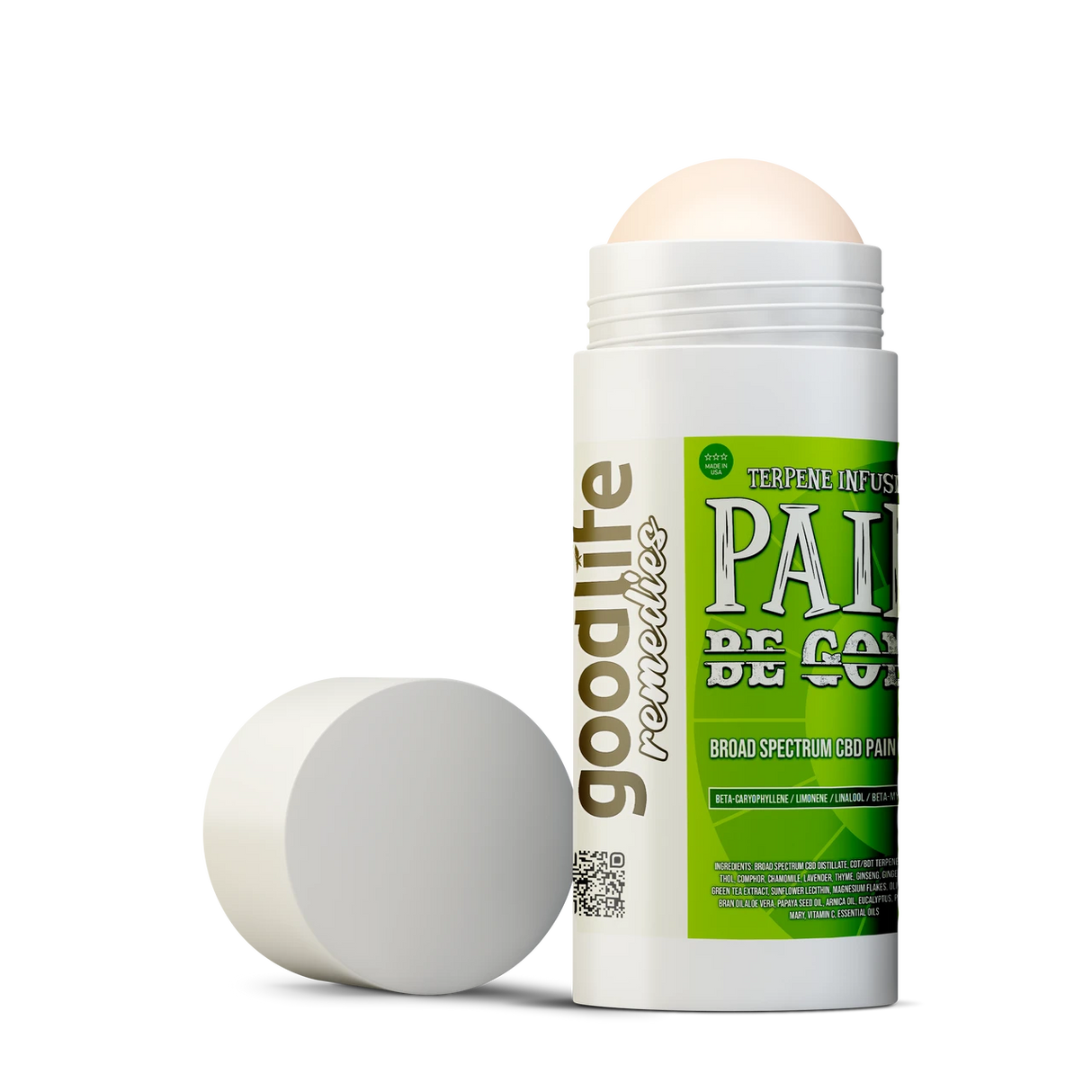 GOOD LIFE : Pain Be Gone Broad Spectrum CBD Roll-On