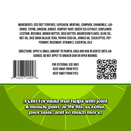 GOOD LIFE : Pain Be Gone Broad Spectrum Salve