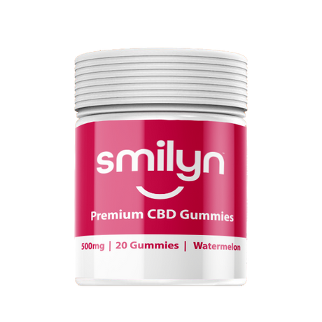 Smilyn Wellness CBD Gummies 500mg Watermelon