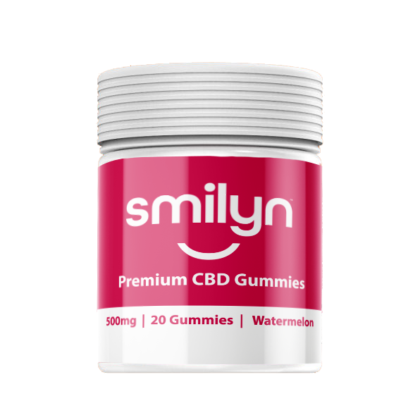 Smilyn Wellness CBD Gummies 500mg Watermelon