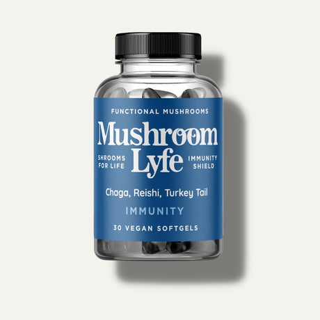 Smilyn Wellness Mushroom Lyfe Immunity Softgels