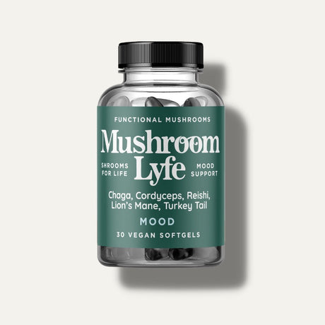 Smilyn Wellness Mushroom Lyfe Mood Softgels