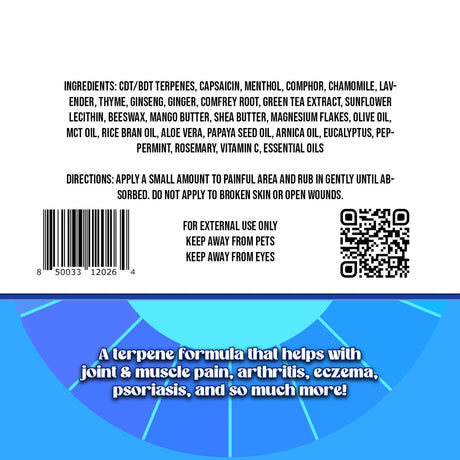 GOOD LIFE : Pain Be Gone Terpene Salve