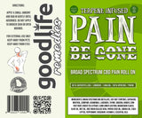 GOOD LIFE : Pain Be Gone Broad Spectrum CBD Roll-On