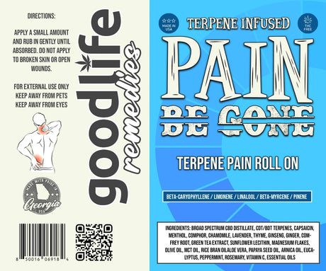 GOOD LIFE : Pain Be Gone Terpene Roll-On
