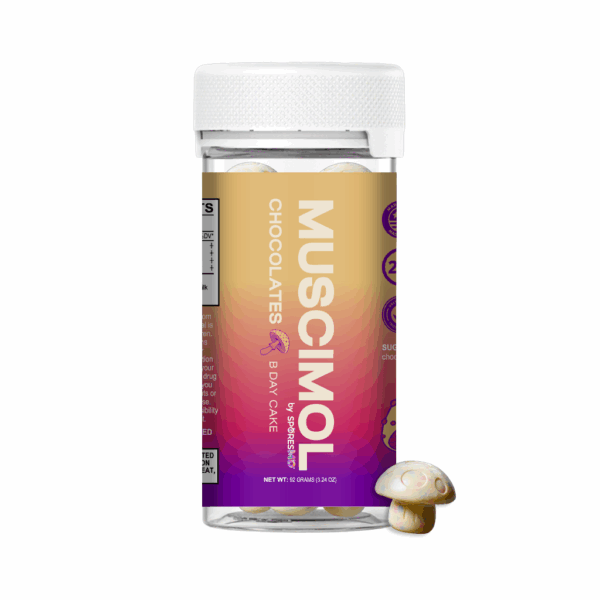 SporesMD Muscimol Chocolates Smilyn Wellness SporesMD Muscimol Chocolates Smilyn Wellness
