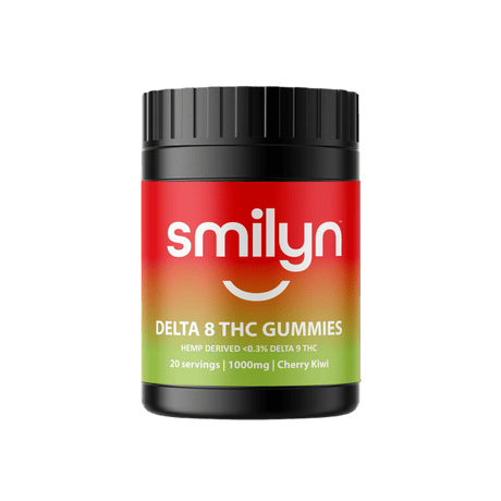 Smilyn Wellness Delta 8 Gummies - Cherry Kiwi