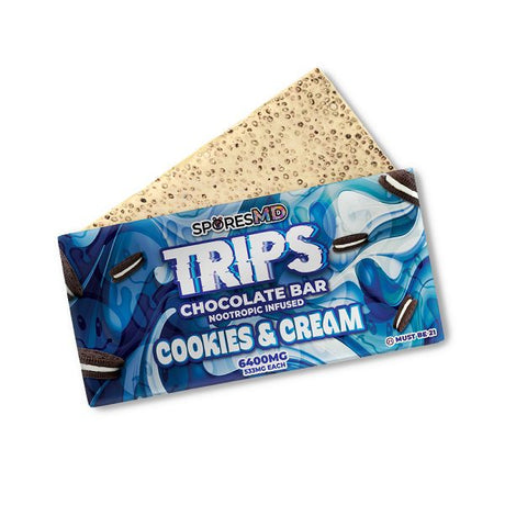 Trips Chocolate Bar Nootropic Infused 6400mg