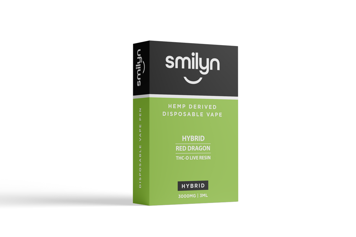 Smilyn Live Resin THC-B 3ml Disposable Vape - Red Dragon