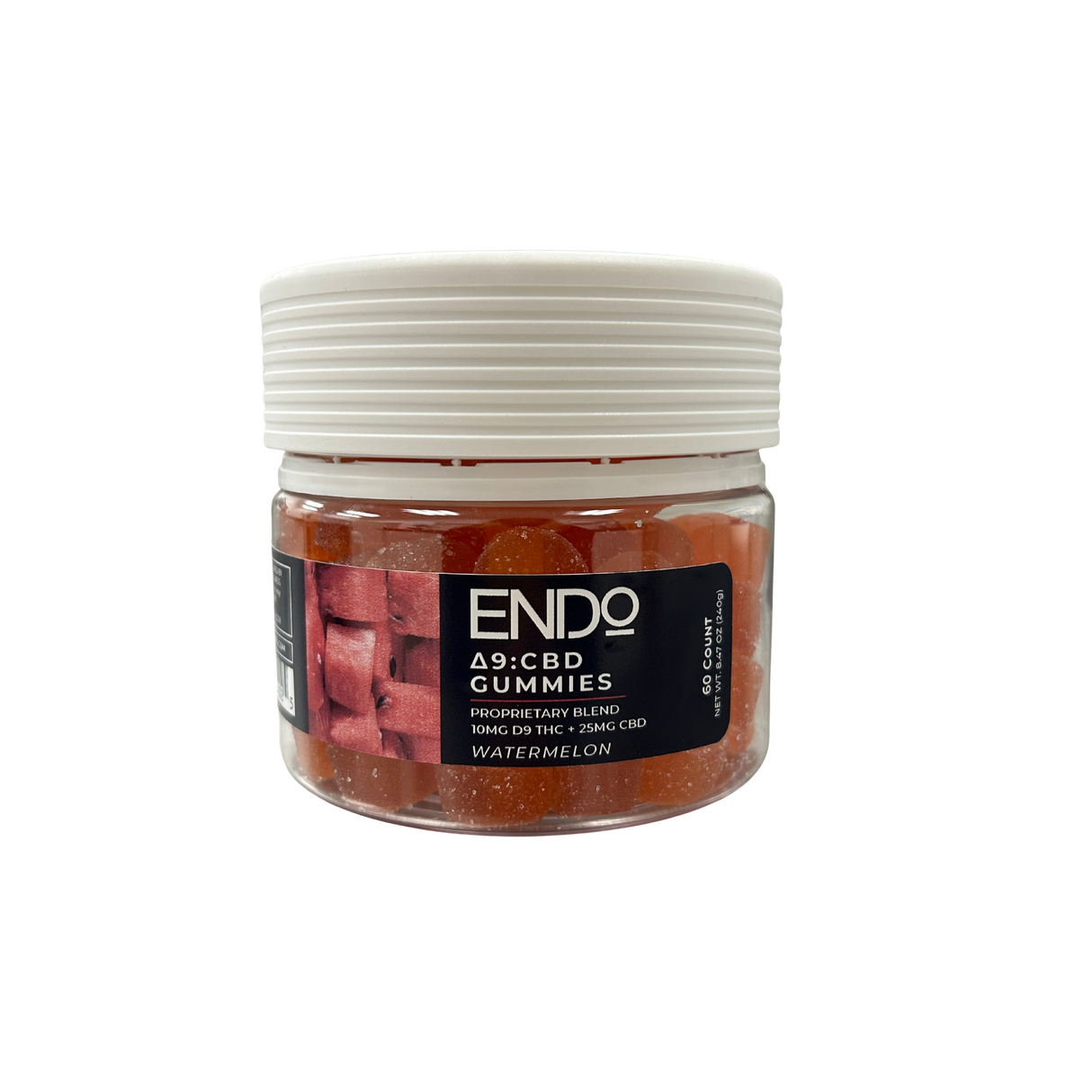 ENDO 10MG D9:25MG CBD Gummies