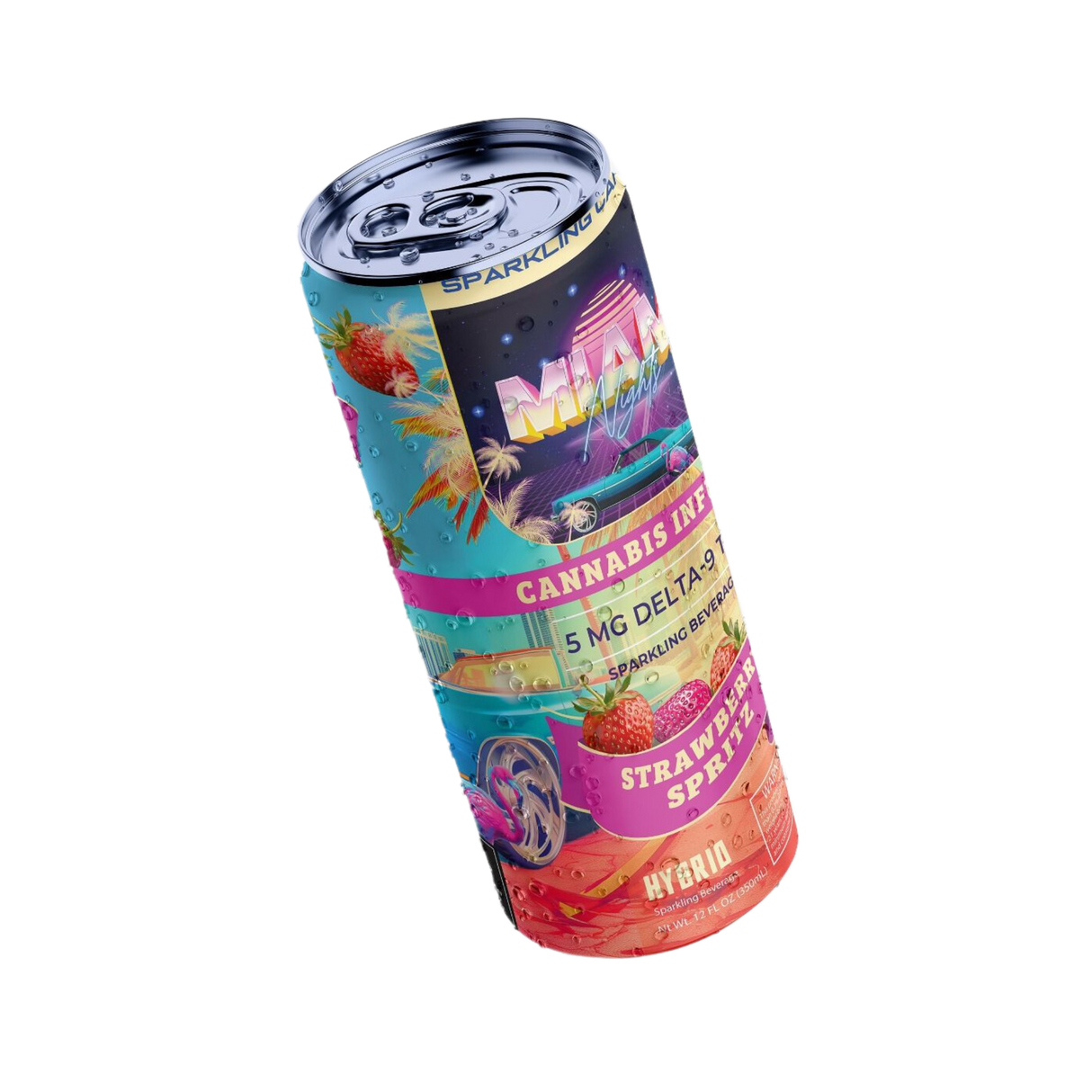 Sparkling Cannabis THCA Infused Drink (4-Pack)