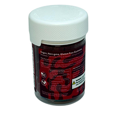 Smilyn Wellness CAG Delta 9 Delta 8 gummies jar