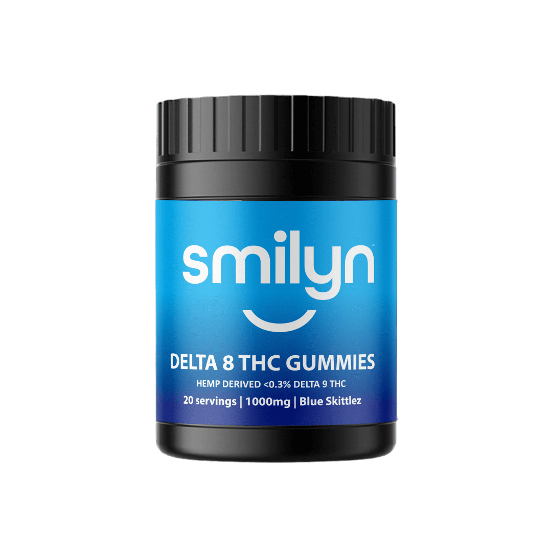 Smilyn Wellness Delta 8 Gummies - Blue Skittlez