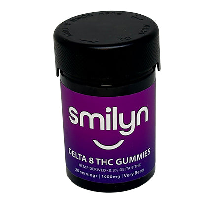 Smilyn Wellness Best Seller Delta 8 Gummies - Strawberry Banana